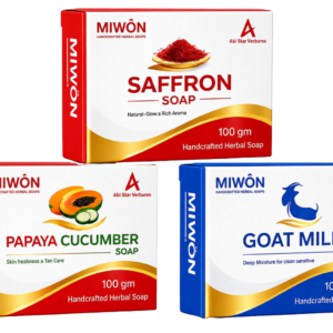 Saffron, Papaya, and Goat Milk Soap